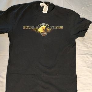 COPY - Men's well worn Harley Davidson t-shirt.